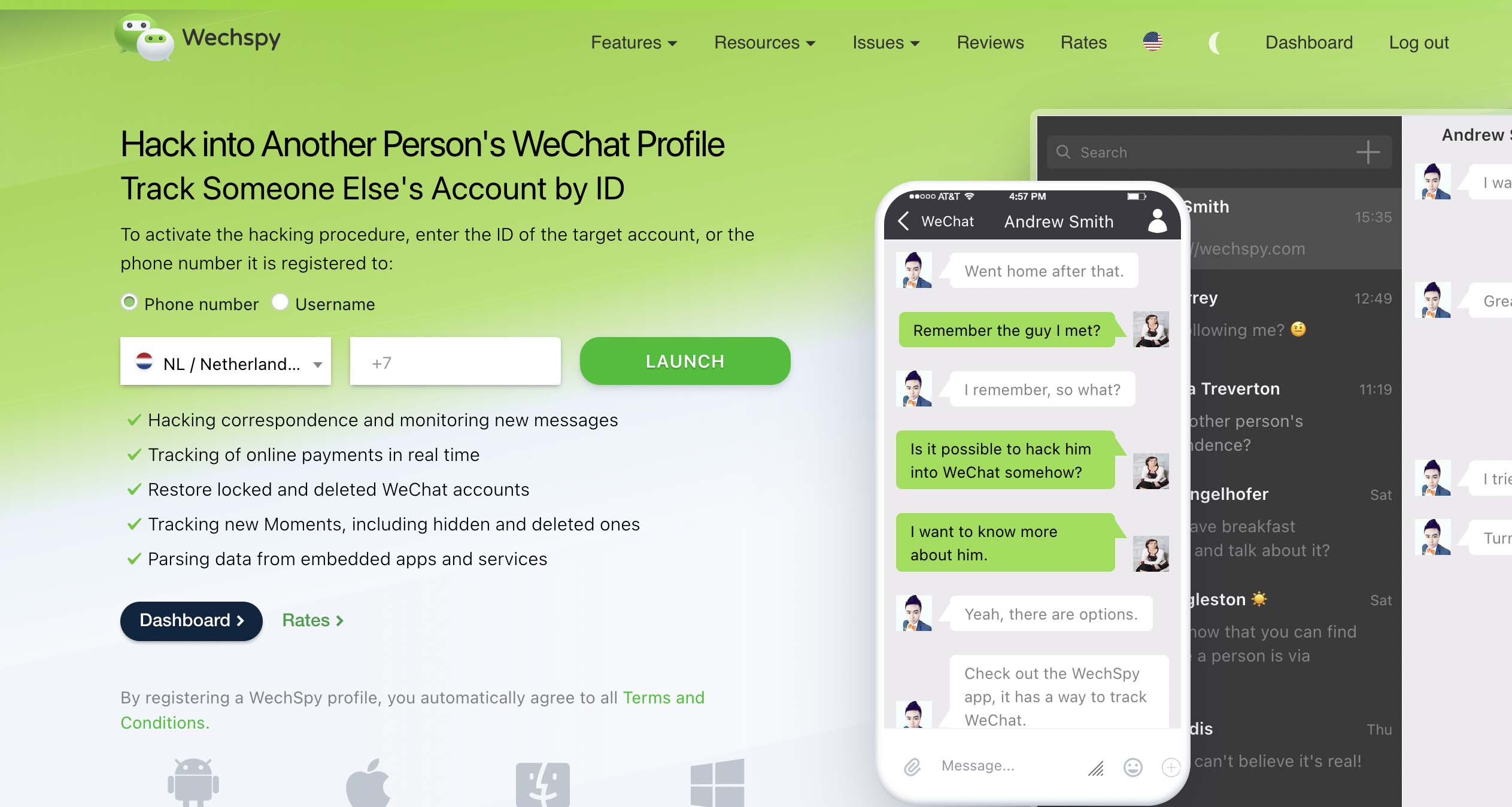 WechSpy permet de lire la correspondance d'un conjoint dans WeChat